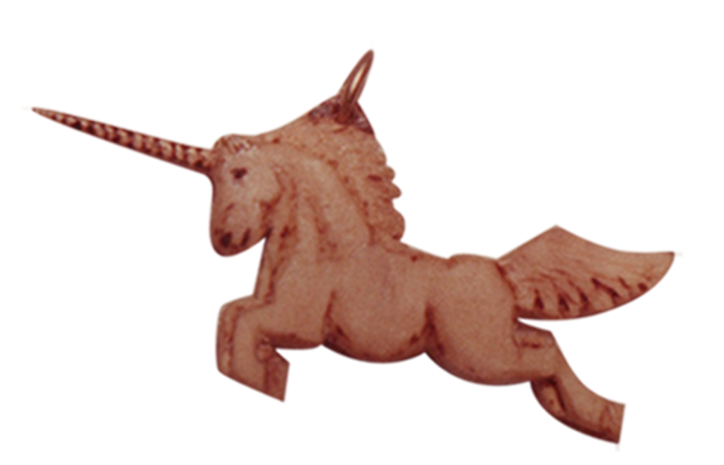 A unicorn cookie is shown in this picture.